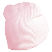 Classic 1928 Buck Rogers Symbol Embroidered Short Beanie - Pink OSFM