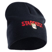 Stardust the Super Wizard 1939 Embroidered Short Beanie - Navy OSFM
