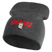 Stardust the Super Wizard 1939 Embroidered Short Beanie - Dark Grey OSFM