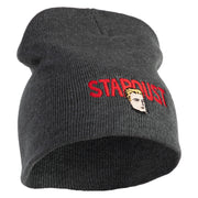 Stardust the Super Wizard 1939 Embroidered Short Beanie - Dark Grey OSFM