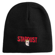 Stardust the Super Wizard 1939 Embroidered Short Beanie - Black OSFM