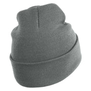 Classic 1927 Oswald Rabbit Head Embroidered Beanie - Light Grey OSFM