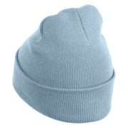 Classic 1927 Oswald Rabbit Head Embroidered Beanie - Columbia Blue OSFM