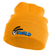 Classic 1927 Oswald Rabbit Head Embroidered Beanie - Gold OSFM