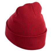 Classic 1927 Oswald Rabbit Head Embroidered Beanie - Cardinal OSFM