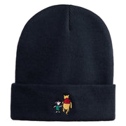 1926 Winnie-The-Pooh and Piglet Embroidered 12" Beanie - Navy OSFM