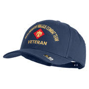 U.S. Army 45th Infantry Brigade Combat Team Embroidered Retro Cotton Blend Snapback Cap - Navy OSFM