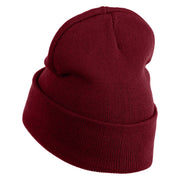 1926 Winnie-The-Pooh and Piglet Embroidered 12" Beanie - Maroon OSFM