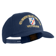 U.S. Army 48th Infantry Brigade Combat Team Embroidered Retro Cotton Blend Snapback Cap - Navy OSFM