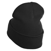 Classic 1919 Felix Cat Head Embroidered 12" Long Beanie - Black OSFM