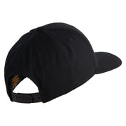 U.S. Army 48th Infantry Brigade Combat Team Embroidered Retro Cotton Blend Snapback Cap - Black OSFM