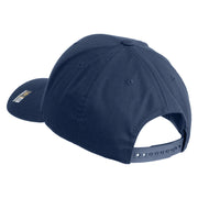 U.S. Army 50th Infantry Brigade Combat Team Embroidered Retro Cotton Blend Snapback Cap - Navy OSFM