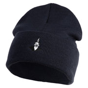 Classic 1918 Koko Clown Embroidered 12" Solid Long Beanie - Navy OSFM
