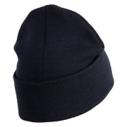 Classic 1918 Koko Clown Embroidered 12" Solid Long Beanie - Navy OSFM