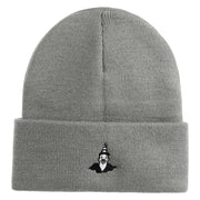 Classic 1918 Koko Clown Embroidered 12" Solid Long Beanie - Dark Ash OSFM