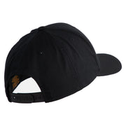 U.S. Army 53rd Infantry Brigade Embroidered Retro Cotton Blend Snapback Cap - Black OSFM