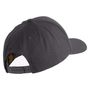 U.S. Army 53rd Infantry Brigade Embroidered Retro Cotton Blend Snapback Cap - Dk-Heather OSFM