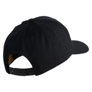 U.S. Army 76th Infantry Brigade Combat Team Embroidered Retro Cotton Blend Snapback Cap - Black OSFM