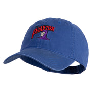 The Phantom 1936 Embroidered Washed Low Profile Dad Hat - Royal OSFM