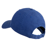 The Phantom 1936 Embroidered Washed Low Profile Dad Hat - Royal OSFM