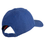 The Phantom 1936 Embroidered Washed Low Profile Dad Hat - Royal OSFM