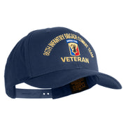 U.S. Army 86th Infantry Brigade Combat Team Embroidered Retro Cotton Blend Snapback Cap - Navy OSFM