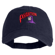 The Phantom 1936 Embroidered Washed Low Profile Dad Hat - Navy OSFM
