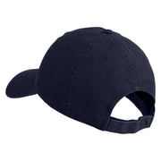 The Phantom 1936 Embroidered Washed Low Profile Dad Hat - Navy OSFM