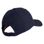 The Phantom 1936 Embroidered Washed Low Profile Dad Hat - Navy OSFM