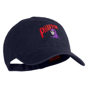 The Phantom 1936 Embroidered Washed Low Profile Dad Hat - Navy OSFM