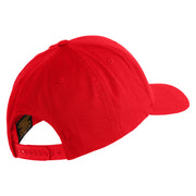 U.S. Army 86th Infantry Brigade Combat Team Embroidered Retro Cotton Blend Snapback Cap - Red OSFM