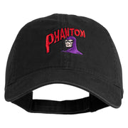 The Phantom 1936 Embroidered Washed Low Profile Dad Hat - Black OSFM