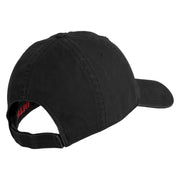 The Phantom 1936 Embroidered Washed Low Profile Dad Hat - Black OSFM