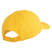 Classic 1919 Felix Cat Embroidered Normal Dyed Cap - Yellow Navy OSFM
