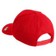 U.S. Army 116th Infantry Brigade Combat Team Embroidered Retro Cotton Blend Snapback Cap - Red OSFM