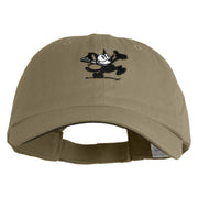 Classic 1919 Felix Cat Embroidered Normal Dyed Cap - Mocha Woodland OSFM