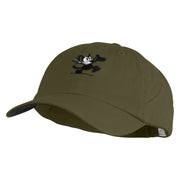 Classic 1919 Felix Cat Embroidered Normal Dyed Cap - Olive Navy OSFM