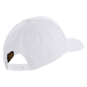 U.S. Army 170th Infantry Brigade Embroidered Retro Cotton Blend Snapback Cap - White OSFM