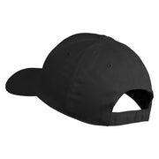 Classic 1919 Olive Oyl Head Embroidered Cotton Twill Strap Cap - Black OSFM