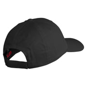 Classic 1919 Olive Oyl Head Embroidered Cotton Twill Strap Cap - Black OSFM