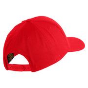 U.S. Army 172nd Infantry Brigade Embroidered Retro Cotton Blend Snapback Cap - Red OSFM