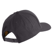 U.S. Army 174th Infantry Brigade Embroidered Retro Cotton Blend Snapback Cap - Dk-Heather OSFM