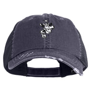 Classic 1930 Clarabelle Head Embroidered Cotton Mesh Cap - Navy OSFM