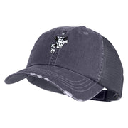 Classic 1930 Clarabelle Head Embroidered Cotton Mesh Cap - Navy OSFM