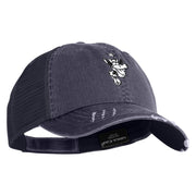 Classic 1930 Clarabelle Head Embroidered Cotton Mesh Cap - Navy OSFM
