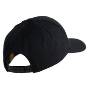 U.S. Army 196th Infantry Brigade Embroidered Retro Cotton Blend Snapback Cap - Black OSFM