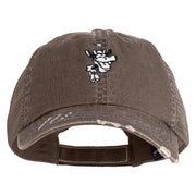 Classic 1930 Clarabelle Head Embroidered Cotton Mesh Cap - Brown OSFM