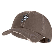 Classic 1930 Clarabelle Head Embroidered Cotton Mesh Cap - Brown OSFM