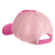 Classic 1930 Clarabelle Head Embroidered Cotton Mesh Cap - Fuchsia OSFM