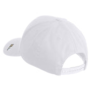 U.S. Army 196th Infantry Brigade Embroidered Retro Cotton Blend Snapback Cap - White OSFM